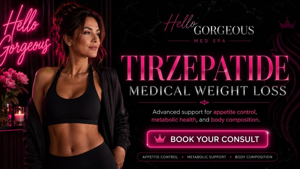 Compounded tirzepatide — Hello Gorgeous RX medical weight loss