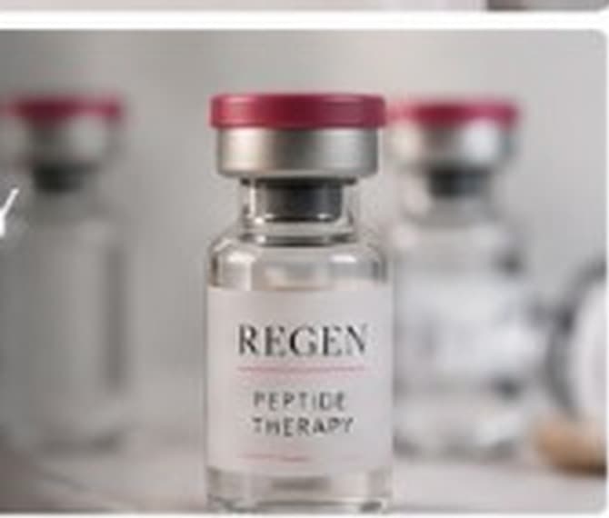 REGEN peptide therapy vial
