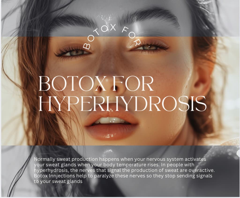 Botox for hyperhidrosis — excessive sweating treatment