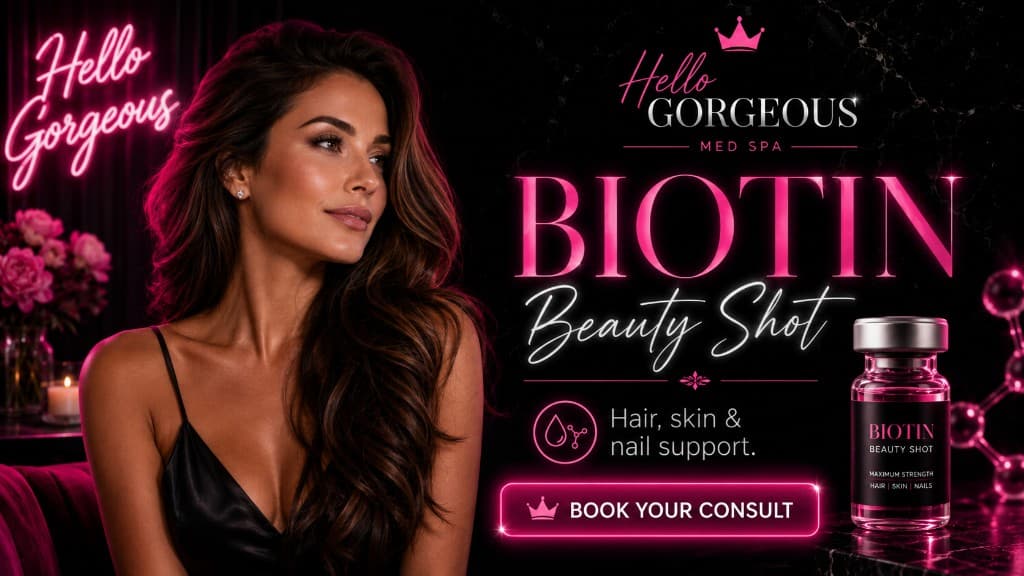 Biotin beauty shot — Hello Gorgeous Vitamin Bar