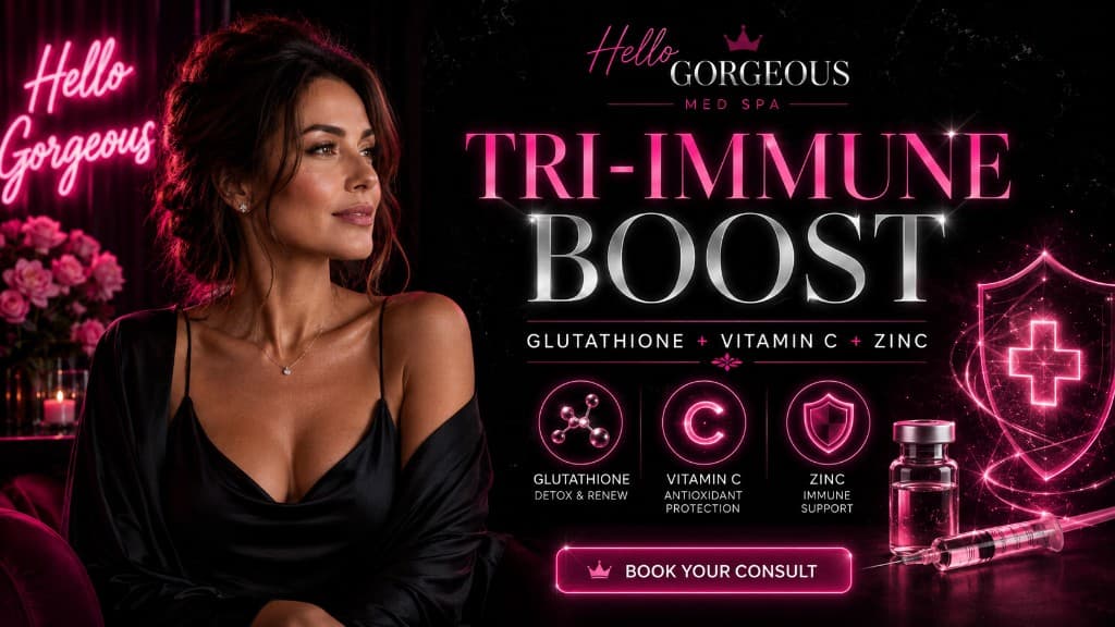 Tri-Immune Boost — Hello Gorgeous Vitamin Bar