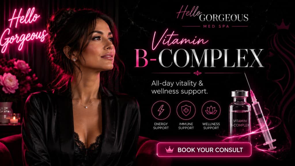 Vitamin B-Complex — Hello Gorgeous Vitamin Bar Oswego IL