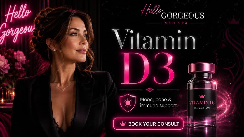 Vitamin D3 — Hello Gorgeous Vitamin Bar Oswego IL