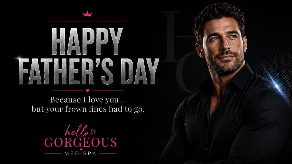 Happy Father's Day — Gift Brotox at Hello Gorgeous Med Spa Oswego IL