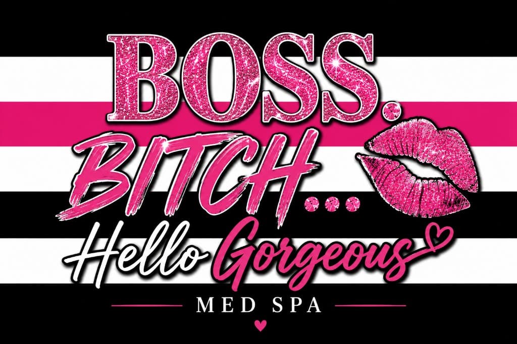 Boss Bitch — Hello Gorgeous Med Spa eGift card design