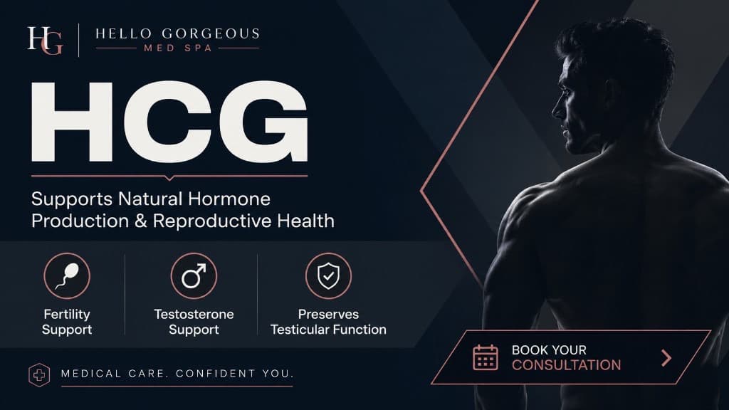 HCG — supports natural hormone production and reproductive health