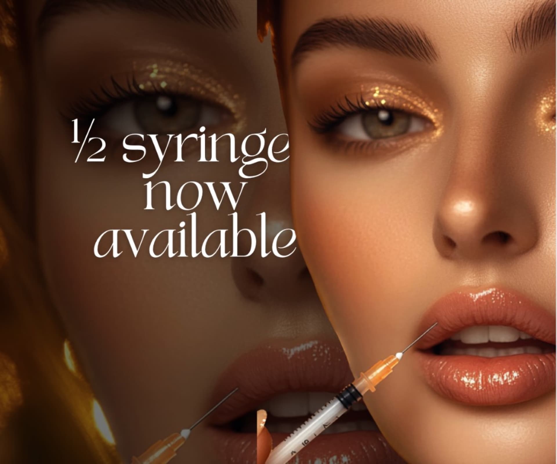 Half syringe lip filler now available