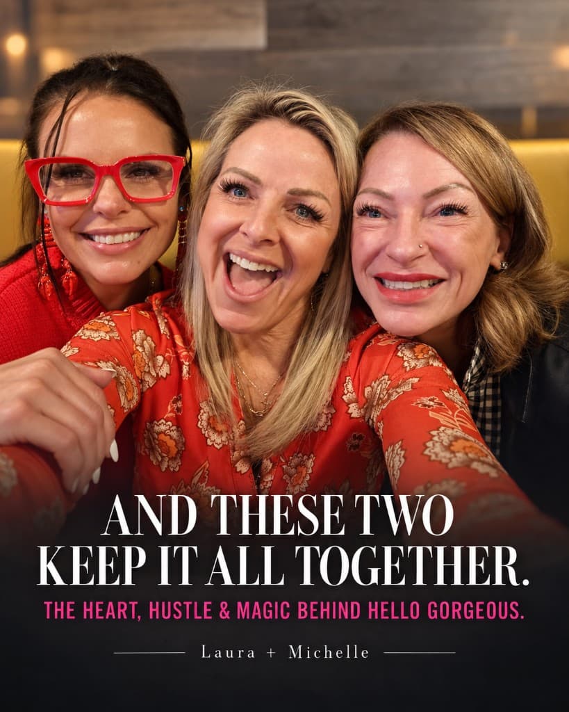 Danielle Alcala-Glazier with Laura Witt and Michelle Colby — Hello Gorgeous Med Spa, Oswego