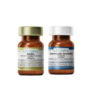 NAD+ and Sermorelin injectable bundle