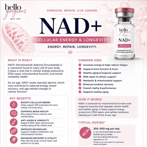 NAD+ injectable
